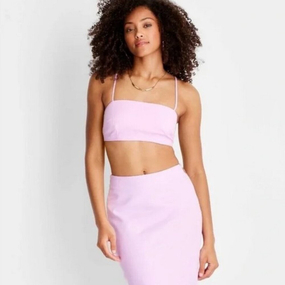 Future Collective™ - Cutout O-Ring Maxi Skirt & Crop Top Set